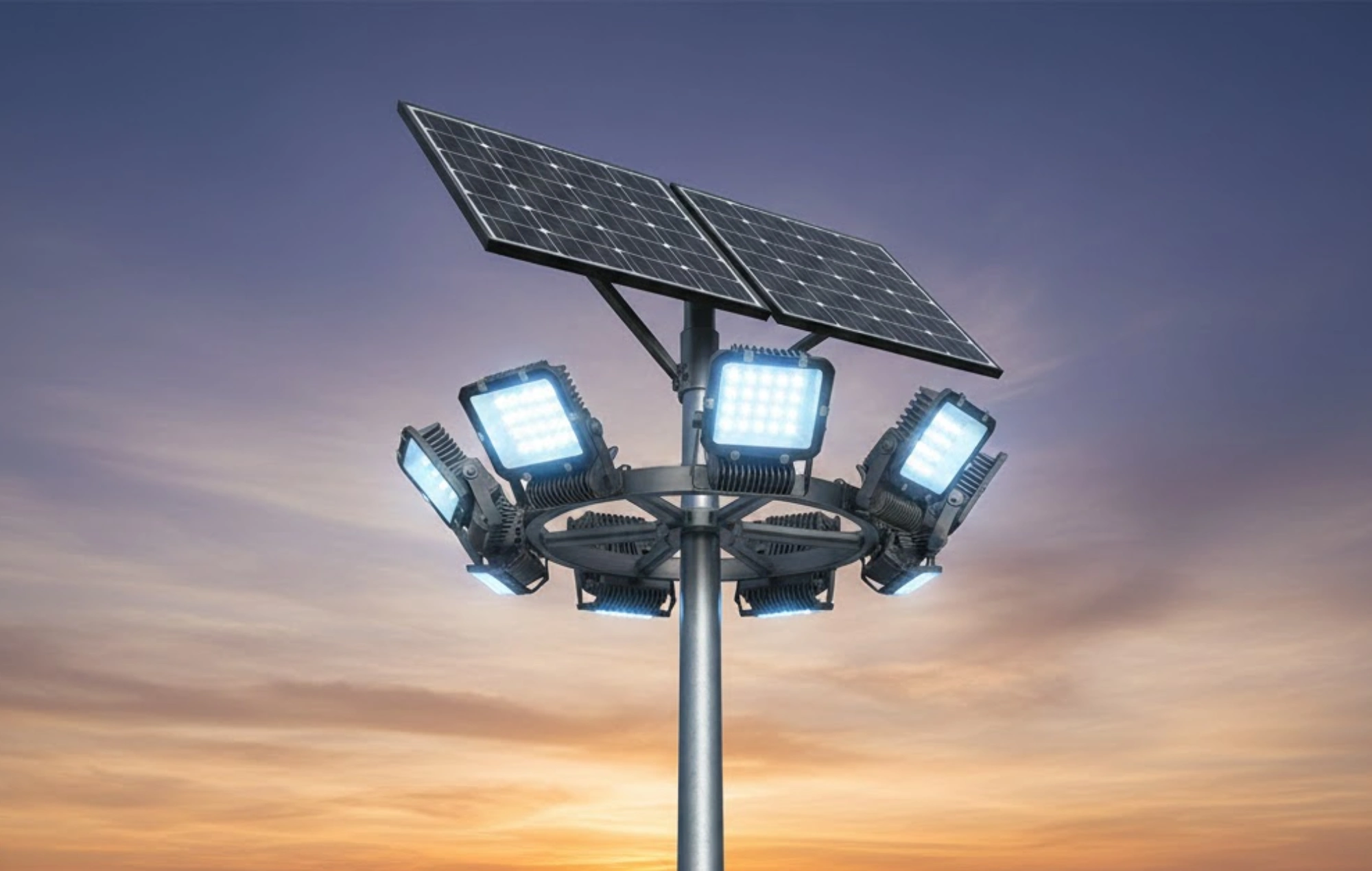 Solar High Mast Light