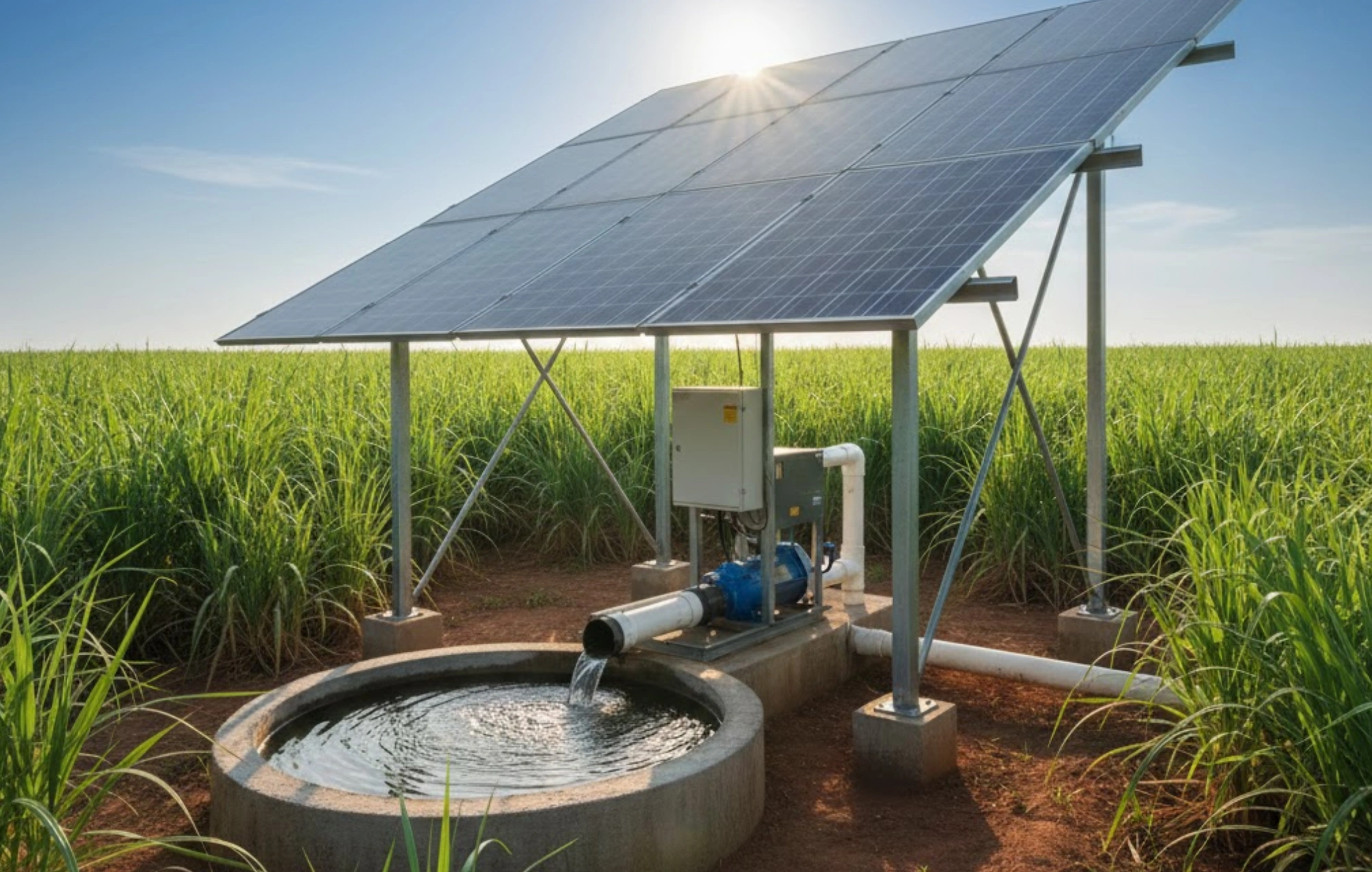 Solar Pump Side Image